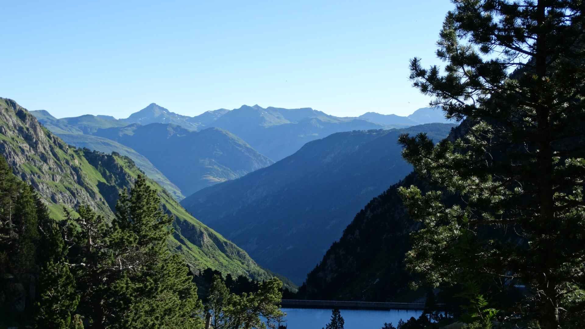 Pyrenees Mountains in Summer