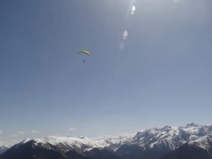 Parapente high