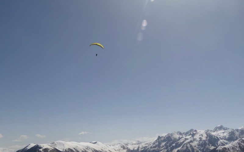 Parapente high