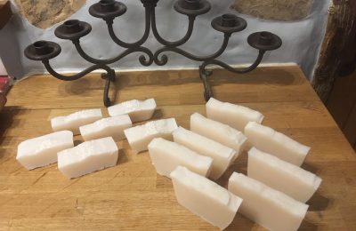 Coconut shampoo bar