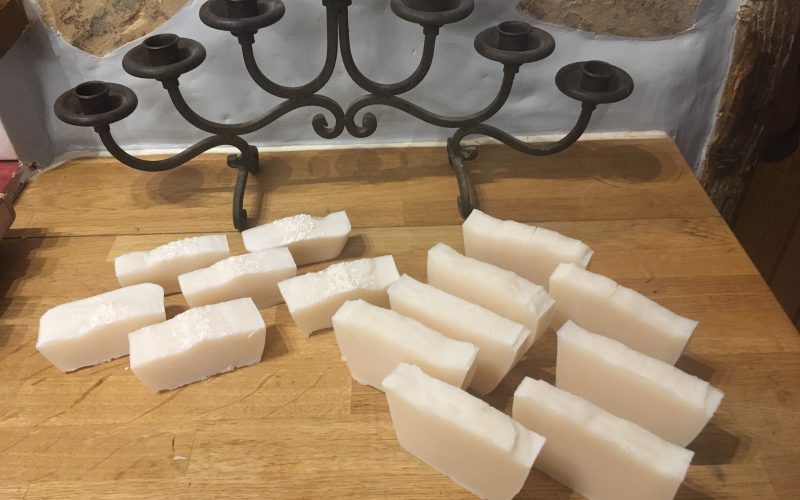 Coconut shampoo bar